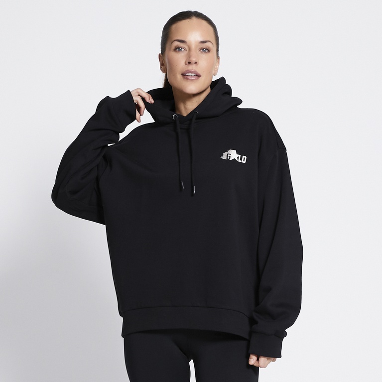 Heavy hoodie "Rex Hood" Black 2